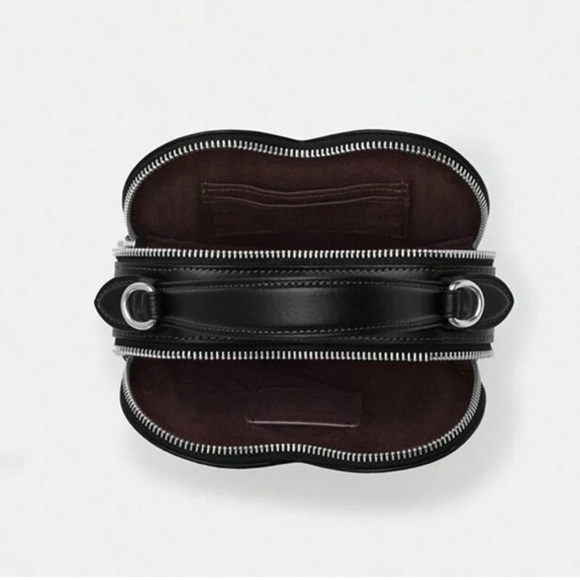 Coach Heart Crossbody In Signature Canvas With Heart Print style CP022 - Picture 13 of 16